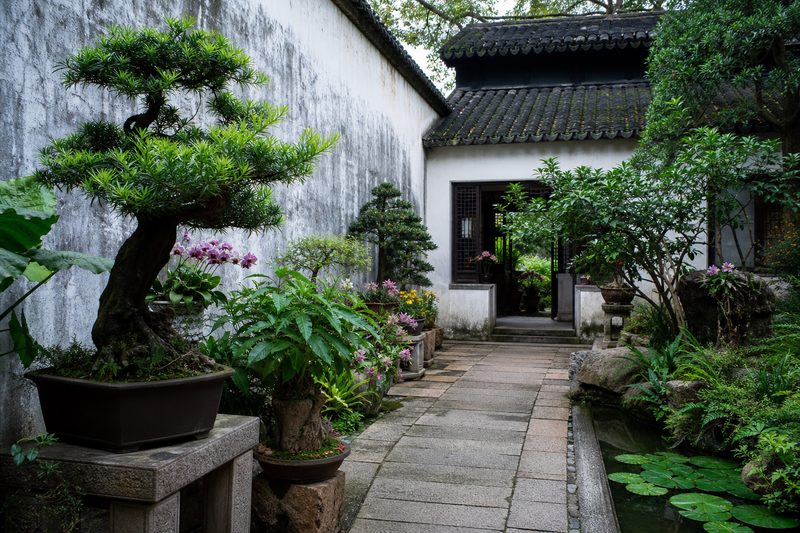 越秀庭院景观改造工程
