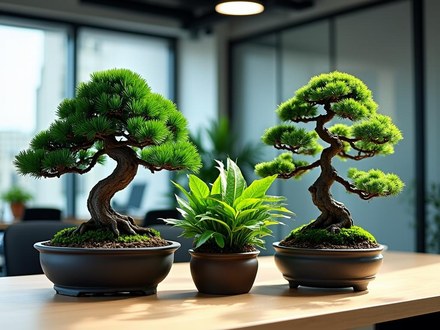 高端组合盆景